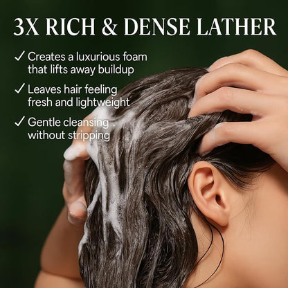 Japanese Natural Herbal Shampoo Soap Bar 🌿✨ (Oil Control, Dandruff Removal)