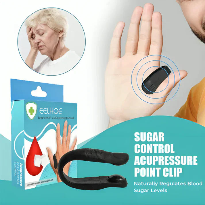 Acuplus Sugar Control Acupressure Point Clip - Buy 1 Get 2 FREE 🔥