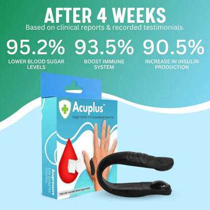 Acuplus Sugar Control Acupressure Point Clip - Buy 1 Get 2 FREE 🔥