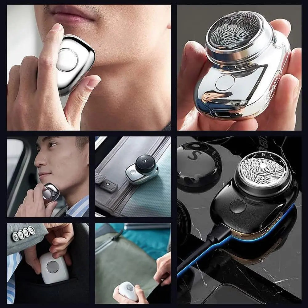 QuickTrim™ Mini Electric Shaver ✂️⚡ (USB Rechargeable & Waterproof)