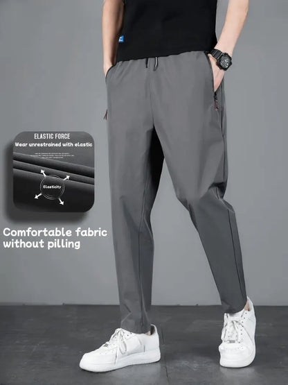 Buy 1 Get 1 Free Men's Regular Fit Lycra Track Pants (Pack of 2)